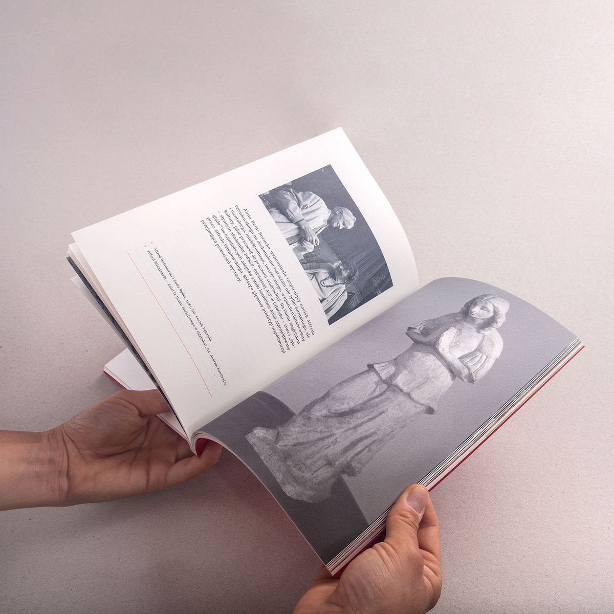 Design of a magazine published by the Academy of Fine Arts in Gdańsk.